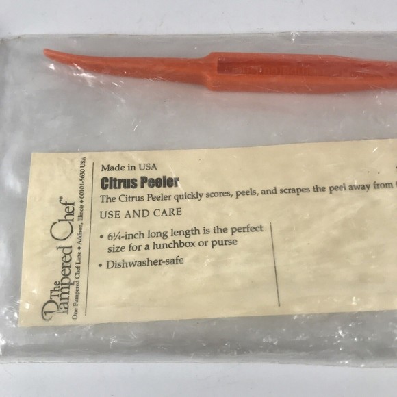 Pampered Chef Citrus Peeler #1260 Oranges Lemons Limes USA - Picture 2 of 8